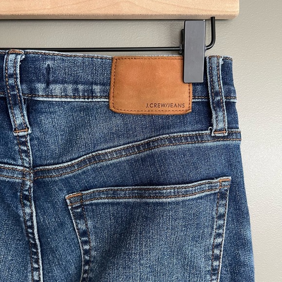 J. Crew Vintage Straight Jeans Medium Wash Blue Size 26 Distressed Comfortable - Picture 11 of 16